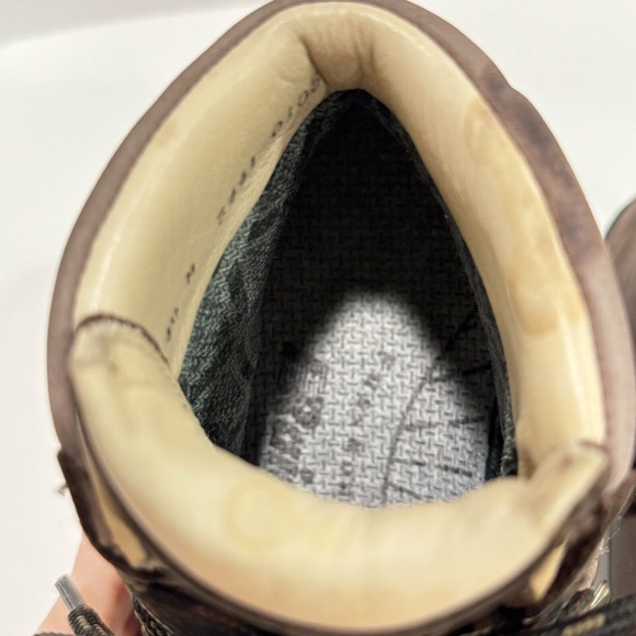 Raichle of Switzerland Mammut Gore-Tex Brown Leather Trail Hiking Boots Sz 6 EUC - Picture 11 of 15